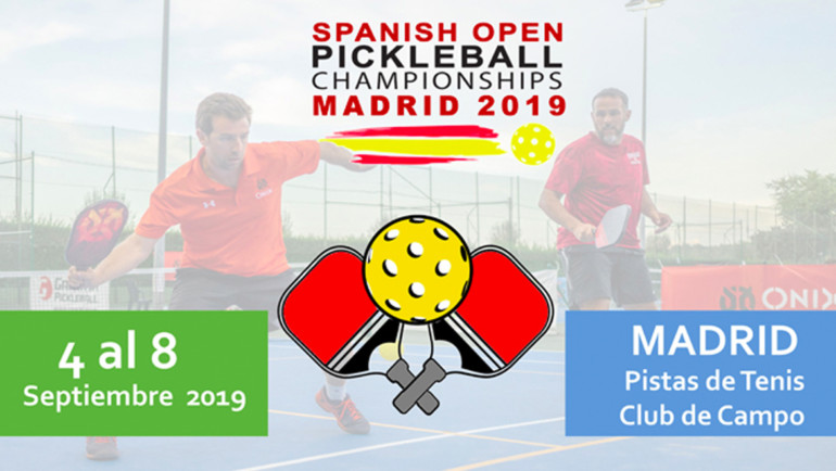 Alrededor de 200 jugadores disputan el Open de España de Pickleball